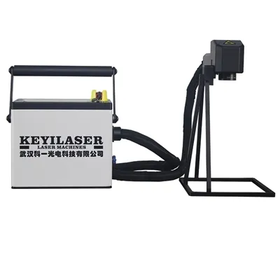20 W mobilni mini laserski stroj za označevanje